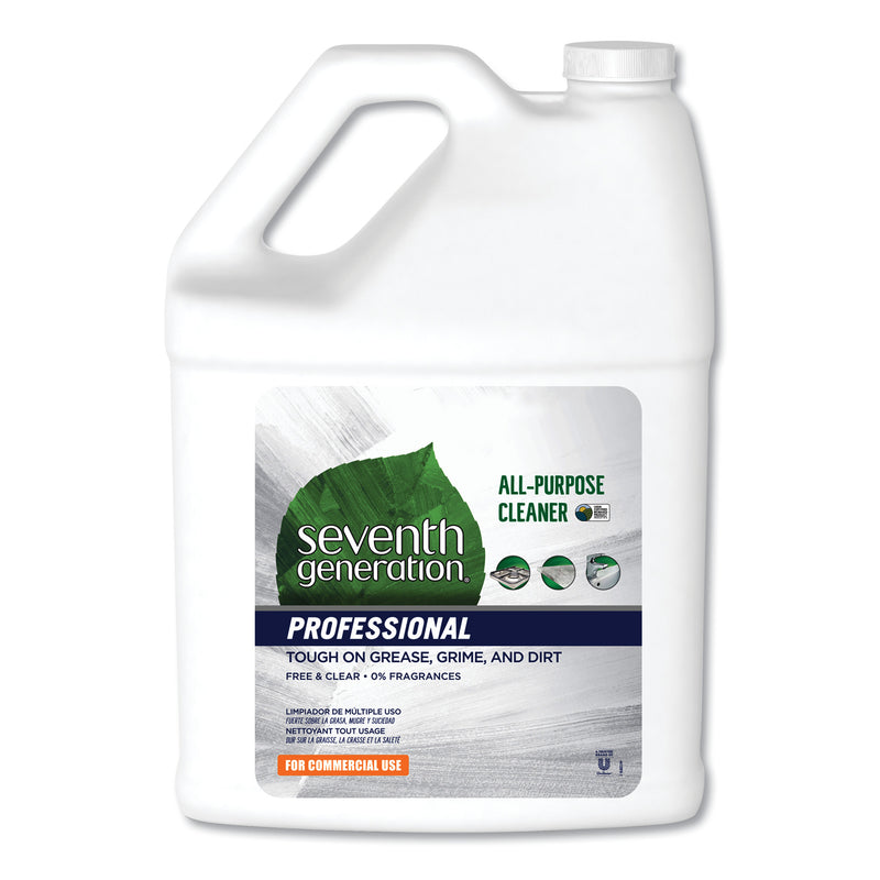 Seventh Generation All-Purpose Cleaner, Free And Clear, 1 Gal Bottle, 2/Carton - SEV44720CT