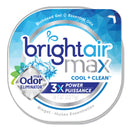 Bright Air Max Odor Eliminator Air Freshener, Cool And Clean, 8 Oz, 6/Carton - BRI900437