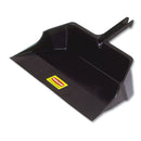 Rubbermaid Jumbo Heavy Duty Dustpan, 22" Wide, Plastic, Black - RCP9B60BLAEA