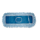 Boardwalk Dust Mop Head, Cotton/Synthetic Blend, 48" X 5", Blue - BWK1148