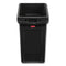 Rubbermaid Slim Jim Under-Counter Container, 23 Gal, Polyethylene, Black - RCP2026722