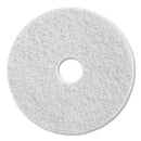 Diversey Twister Floor Pad, 20" Diameter, White, 2/Carton - DVODD5867869