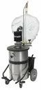 Tornado Pneumatic, Drum Vacuum, 18 gal Tank Size, Stainless Steel, 1 1/2 in Vacuum Hose Dia. - 98697
