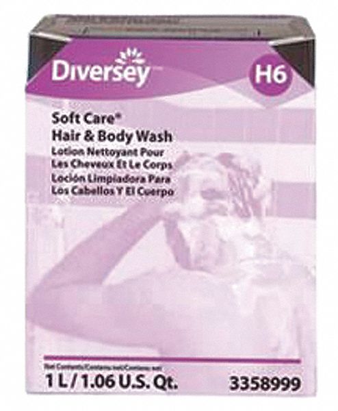 Soft Care 3358999 - Shampoo/ Body Wash 1000mL Liquid PK12