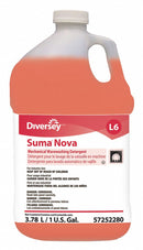 Diversey Machine Wash, Dishwasher Detergent, Cleaner Form Liquid, 1 gal., PK 4 - 957252280