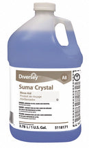 Diversey Machine Wash, Dishwashing Rinse, Cleaner Form Liquid, 1 gal., PK 4 - 5118171