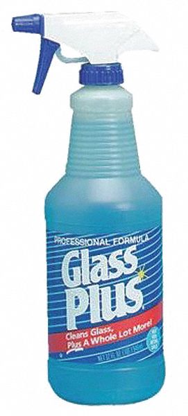 Glass Plus 94378 - Glass Cleaner 32 oz. Blue PK12