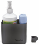 Quartet Plastic Spray Cleaner Caddy, 5 inW, Black - 85376