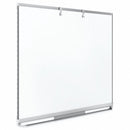 Quartet Plastic Flipchart Hooks, 3 3/4 inW, Silver - 85378