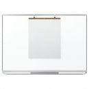 Quartet Plastic Flipchart Hooks, 3 3/4 inW, Silver - 85378