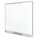 Quartet Plastic Flipchart Hooks, 3 3/4 inW, Silver - 85378