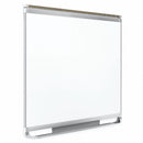 Quartet Cork Bulletin Bar, 72 inD x 72 inW, Brown/Silver - 85384