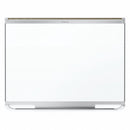 Quartet Cork Bulletin Bar, 72 inD x 72 inW, Brown/Silver - 85384