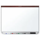 Quartet Gloss-Finish Porcelain Dry Erase Board, Wall Mounted, 24"H x 36"W, White - P553MP2