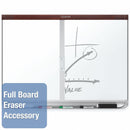 Quartet Gloss-Finish Porcelain Dry Erase Board, Wall Mounted, 36"H x 48"W, White - P554MP2