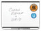 Quartet Gloss-Finish Steel Dry Erase Board, Wall Mounted, 48"H x 72"W, White - TEM547B