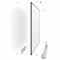 Quartet Gloss-Finish Steel Dry Erase Board, Wall Mounted, 48"H x 72"W, White - TEM547B