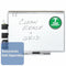 Quartet Gloss-Finish Melamine Dry Erase Board, Wall Mounted, 36"H x 48"W, White - TE544AP2
