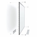 Quartet Gloss-Finish Melamine Dry Erase Board, Wall Mounted, 48"H x 72"W, White - TE547AP2
