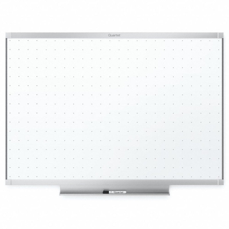 Quartet Gloss-Finish Melamine Dry Erase Board, Wall Mounted, 48 inH x 96 inW, White - TE548AP2