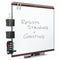Quartet Gloss-Finish Melamine Dry Erase Board, Wall Mounted, 24 inH x 36 inW, White - TE543MP2