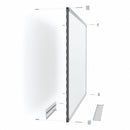 Quartet Gloss-Finish Melamine Dry Erase Board, Wall Mounted, 24 inH x 36 inW, White - TE543MP2