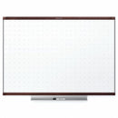 Quartet Gloss-Finish Melamine Dry Erase Board, Wall Mounted, 24 inH x 36 inW, White - TE543MP2