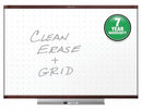 Quartet Gloss-Finish Melamine Dry Erase Board, Wall Mounted, 48"H x 96"W, White - TE548MP2