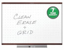 Quartet Gloss-Finish Melamine Dry Erase Board, Wall Mounted, 36"H x 48"W, White - TE544MP2