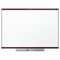 Quartet Gloss-Finish Melamine Dry Erase Board, Wall Mounted, 36"H x 48"W, White - TE544MP2