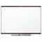 Quartet Gloss-Finish Melamine Dry Erase Board, Wall Mounted, 48"H x 96"W, White - TE548MP2