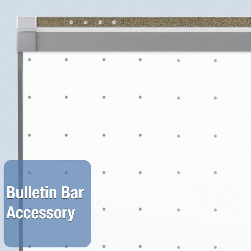 Quartet Gloss-Finish Melamine Dry Erase Board, Wall Mounted, 24 inH x 36 inW, White - TE543GP2