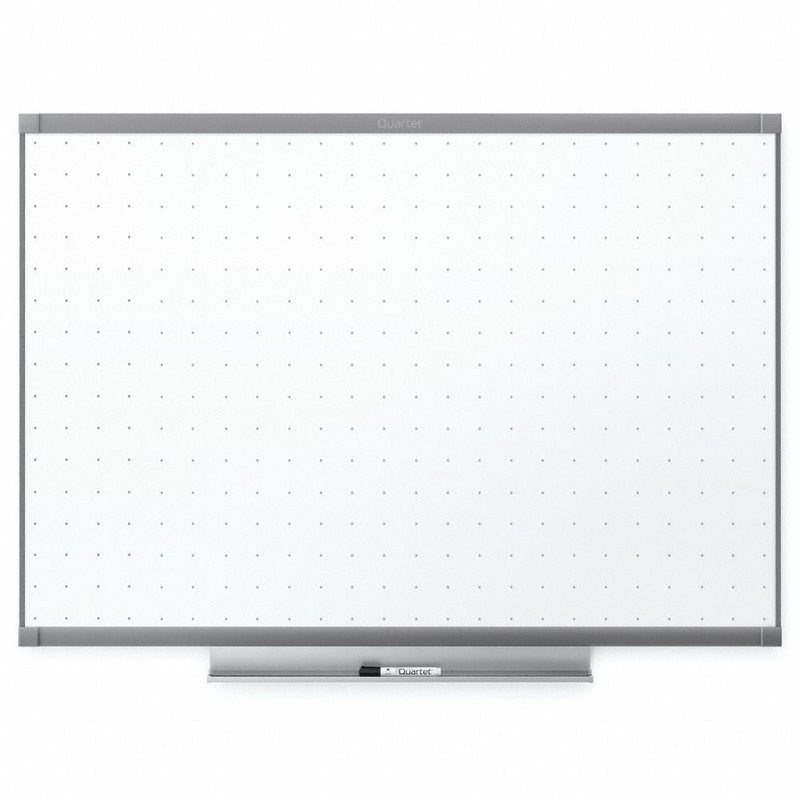 Quartet Gloss-Finish Melamine Dry Erase Board, Wall Mounted, 24 inH x 36 inW, White - TE543GP2