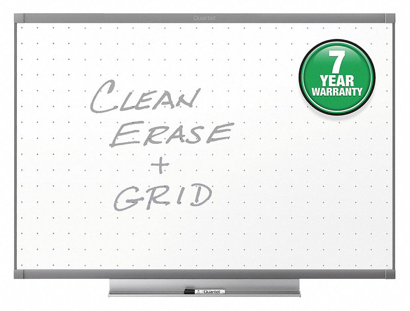 Quartet Gloss-Finish Melamine Dry Erase Board, Wall Mounted, 24 inH x 36 inW, White - TE543GP2