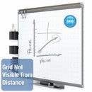 Quartet Gloss-Finish Melamine Dry Erase Board, Wall Mounted, 36"H x 48"W, White - TE544GP2