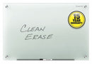 Quartet Gloss-Finish Glass Dry Erase Board, Wall Mounted, 24"H x 36"W, Frosted White - G3624F