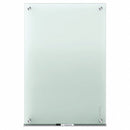 Quartet Gloss-Finish Glass Dry Erase Board, Wall Mounted, 36"H x 48"W, Frosted White - G4836F