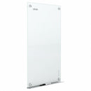 Quartet Gloss-Finish Glass Dry Erase Board, Wall Mounted, 36"H x 48"W, White - G4836W
