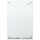 Quartet Gloss-Finish Glass Dry Erase Board, Wall Mounted, 48"H x 72"W, White - G7248W-A