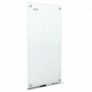 Quartet Gloss-Finish Glass Dry Erase Board, Wall Mounted, 48"H x 72"W, White - G7248W-A