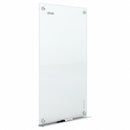 Quartet Gloss-Finish Glass Dry Erase Board, Wall Mounted, 48"H x 96"W, White - G9648W-A