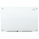 Quartet Gloss-Finish Glass Dry Erase Board, Wall Mounted, 48"H x 96"W, White - G9648W-A