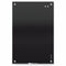 Quartet Gloss-Finish Glass Dry Erase Board, Wall Mounted, 24"H x 36"W, Black - G3624B
