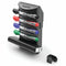 Quartet Plastic Marker Holder, 6 1/2 inW, Black - 85377
