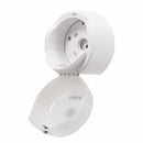 Georgia-Pacific Toilet Paper Dispenser, SofPull(R), White, Center Pull, (1) Roll Dispenser Capacity, Plastic - 56515