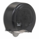Georgia-Pacific Toilet Paper Dispenser, Compact(R), Smoke, Coreless, (4) Rolls Dispenser Capacity, Plastic - 56788