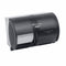 Georgia-Pacific Toilet Paper Dispenser, Compact(R), Smoke, Coreless, (2) Rolls Dispenser Capacity, Plastic - 5679500