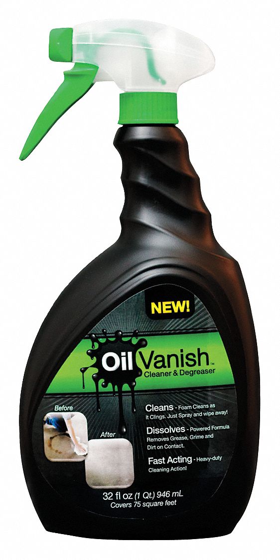 Oil Vanish Cleaner/Degreaser, 1 gal Cleaner Container Size, Trigger Spray Bottle Cleaner Container Type - 8505-004