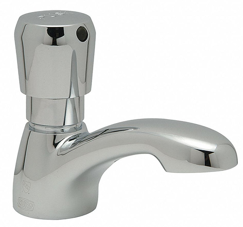 Zurn Chrome, Low Arc, Bathroom Sink Faucet, Manual Faucet Activation, 1.0 gpm - Z86100-XL-LA