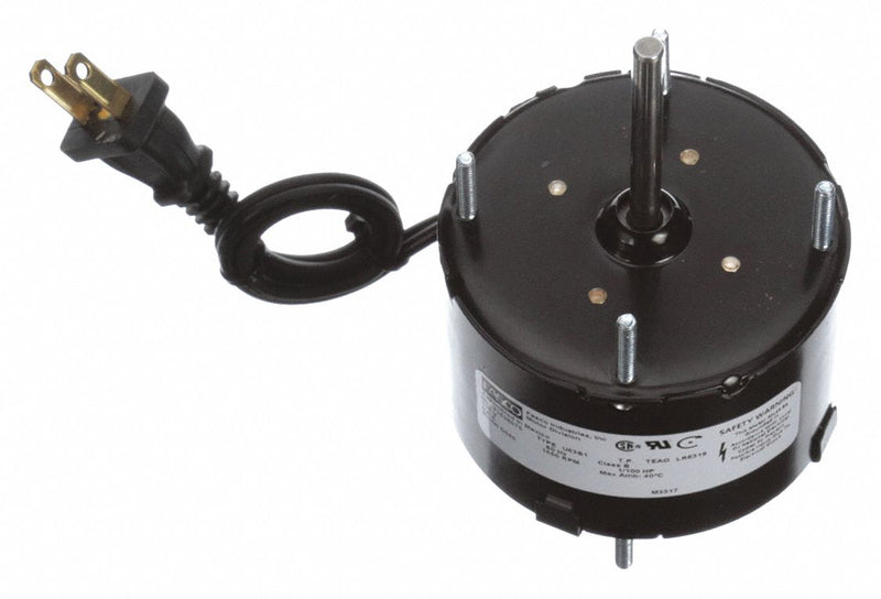Fasco 1/100 HP, HVAC Motor, Shaded Pole, 1550 Nameplate RPM, 115 Voltage, Frame 3.3 - D540